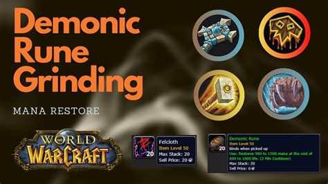 Harnessing the Ancient Energy of the WoWhead Demonoc Rune